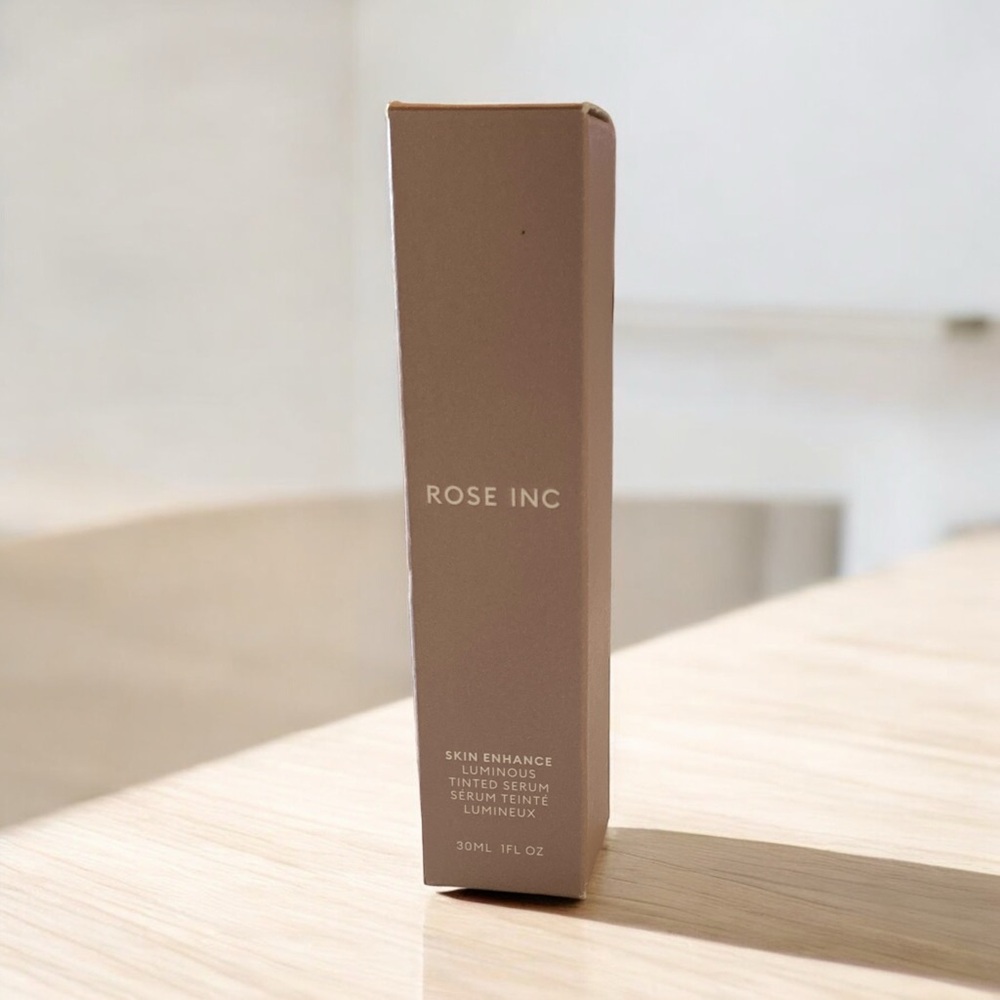 💎 ROSE INC SKIN ENHANCE LUMINOUS TINTED SERUM in Shade 100 Full-Size